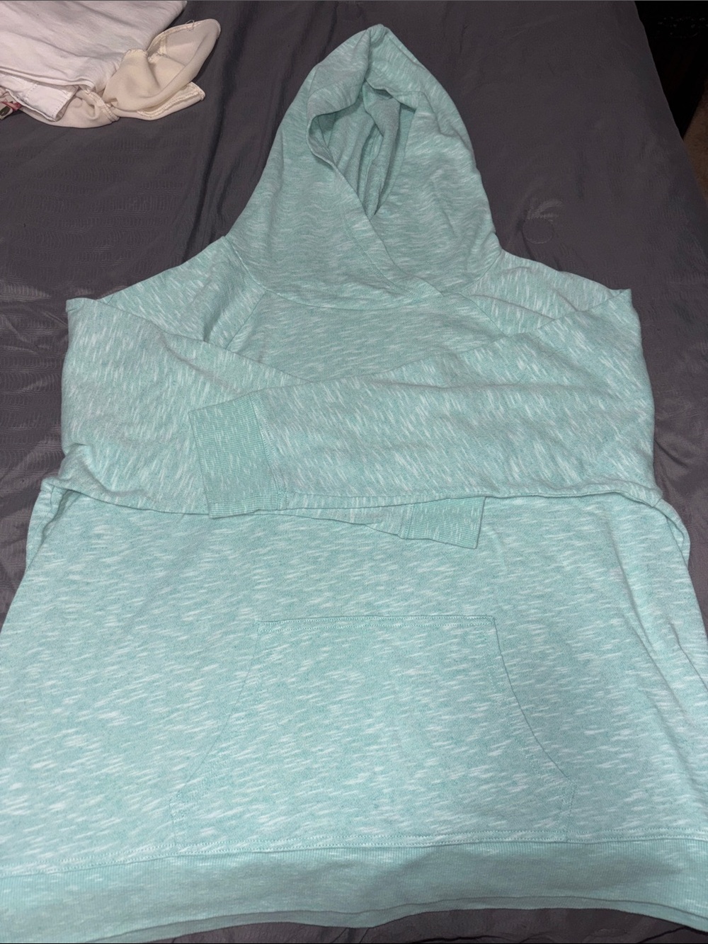 Women’s Mint Hooded Pullover Sweatshirt